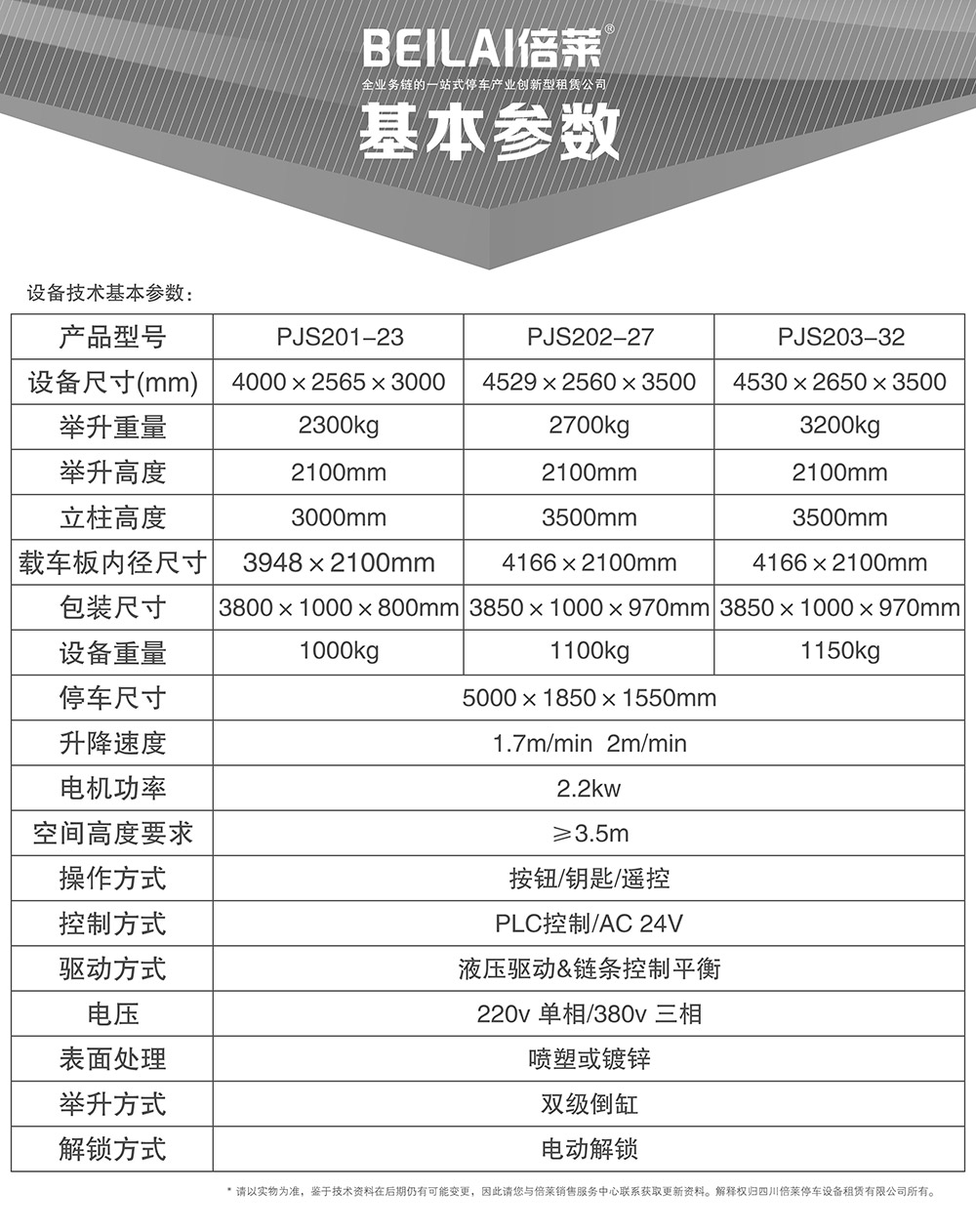 重慶四川倍萊兩柱簡易升降立體車庫基本參數(shù).jpg